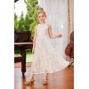 imageGRACE KARIN Girls Sequin Dress Formal Party Elegant Fancy Girls Maxi Long Dress for 514YSilver
