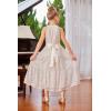 imageGRACE KARIN Girls Sequin Dress Formal Party Elegant Fancy Girls Maxi Long Dress for 514YSilver