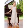imageGRACE KARIN Girls Sequin Dress Formal Party Elegant Fancy Girls Maxi Long Dress for 514YSilver