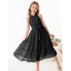 imageGRACE KARIN Girls Sleeveless Casual Aline Flowy Summer Maxi Dress for 514 YearsBlack