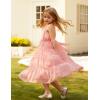 imageGRACE KARIN Girls Sleeveless Casual Aline Flowy Summer Maxi Dress for 514 YearsLight Pink