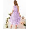 imageGRACE KARIN Girls Sleeveless Casual Aline Flowy Summer Maxi Dress for 514 YearsLight Purple