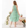imageGRACE KARIN Girls Sleeveless Casual Aline Flowy Summer Maxi Dress for 514 YearsMint Green