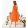 imageGRACE KARIN Girls Sleeveless Casual Aline Flowy Summer Maxi Dress for 514 YearsOrange