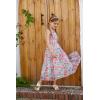 imageGRACE KARIN Girls Sleeveless Casual Aline Flowy Summer Maxi Dress for 514 YearsPink Flower