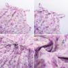 imageGRACE KARIN Girls Sleeveless Casual Aline Flowy Summer Maxi Dress for 514 YearsPurple Flower