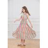 imageGRACE KARIN Girls Sleeveless Casual Aline Flowy Summer Maxi Dress for 514 YearsRainbow