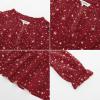 imageGRACE KARIN Girls Long Sleeve Fall Dress Girl Fashion Party Casual Winter Holiday Christmas Dresses 512Red