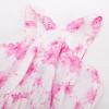 imageGRACE KARIN Girls Off Shoulder Dress Sleeveless Floral Swiss Dots Casual Spring Summer Midi Dress 514YHot Pink Jacquard