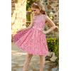 imageGRACE KARIN Girls Sequin Velvet Dress Kid Sleeveless Sparkly Fancy Formal Party Dress with Hairbow Size 614 YearsPink