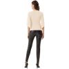 imageGRACE KARIN Summer Tops for Women 2024 Dressy 34 Chiffon Sleeve Wrap Blouses V Neck Business Casual Flowy TopsLight Apricot