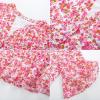 imageGRACE KARIN Womens Summer 34 Sleeve Tops Boho Floral Blouses Dressy Casual Tunic Ruffle V Neck Loose Fit Button up ShirtsPink Floral