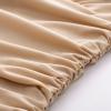 imageGRACE KARIN 2025 Womens Tops Summer Wrap Blouse V Neck Ruffle Sleeve Dressy Casual Top Ruched TShirtsApricot