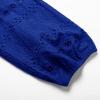 imageGRACE KARIN Womens Dressy Casual Tops 34 Sleeve Business Work Blouses Hollow Out Embroidery Button Down ShirtsRoyal Blue