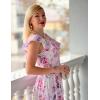 imageGRACE KARIN 2025 Womens Maxi Dresses Summer Off Shoulder Floral Dress Ruffle Split Beach Flowy Boho Wedding Guest DressPurple