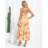 imageGRACE KARIN Womens 2025 Summer Casual Floral Boho Dress Spaghetti Strap Flowy Beach Maxi DressesYellow