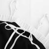 imageGRACE KARIN Womens 2025 Summer Spaghetti Strap Midi Dress Square Neck A Line Flowy Dress Tie Front Beach SundressBlack