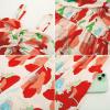 imageGRACE KARIN Womens Summer Spaghetti Strap Maxi Dress Smocked Floral A line Dress Sleeveless Boho Beach Sundress with PocketsRed Floral