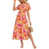 Yellow&pink Floral