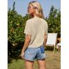 imageGRACE KARIN Womens 2025 Summer Cropped Cardigan Short Sleeve Tie Front Hollow Out Crochet Knit Shrug Sweater TopsApricot
