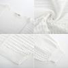imageGRACE KARIN Womens Lightweight Cardigan Open Front Long Sleeve Hollow Out Sweater Loose Boho Beach Crochet Cover UpOffwhite