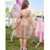 imageGRACE KARIN Girls Sequin Dress Formal Party Fancy Gold Special Occasion Sparkly Sleeveless Size 612Gold