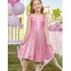 imageGRACE KARIN Girls Sequin Dress Formal Party Fancy Gold Special Occasion Sparkly Sleeveless Size 612Pink