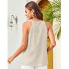imageGRACE KARIN Women Tank Tops 2025 Summer Halter Tops Sleeveless Crochet Camisole Casual BlousesApricot
