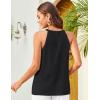 imageGRACE KARIN Women Tank Tops 2025 Summer Halter Tops Sleeveless Crochet Camisole Casual BlousesBlack