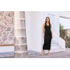 imageGRACE KARIN Womens 2 Piece Skirt Sets V Neck Sleeveless Tops and Slit Ribbed Knit Maxi Skirt 2025 Summer OutfitsBlack