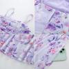 imageGRACE KARIN 2025 Womens Summer Floral Maxi Dress Casual Sleeveless Ruffle Tiered Wedding Guest Flowy Dresses with PocketsWhite Purple Floral