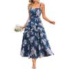 Navy Blue Floral