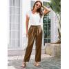 imageGRACE KARIN Womens Casual Lightweight Drawstring Pants Elastic Waist Pants with PocketsKhaki