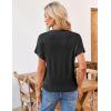 imageGRACE KARIN Womens Lightweight Summer Cardigan Sweater V Neck Button Down Open Front Crochet Knit Cropped Bolero ShrugsBlack