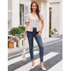 imageGRACE KARIN Women 2025 Short Sleeve Cropped Cardigan Trendy Lightweight V Neck Button Crochet HollowedOut Knit Shrug SweaterBeige
