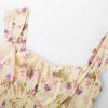 imageGRACE KARIN 2025 Womens Summer Floral Print Flowy A Line Maxi Dresses Sleeveless Smocked Off Shoulder DressBeige Purple