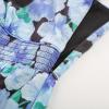 imageGRACE KARIN 2025 Womens Summer Floral Print Flowy A Line Maxi Dresses Sleeveless Smocked Off Shoulder DressBlack Purple