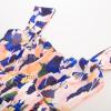 imageGRACE KARIN 2025 Womens Summer Floral Print Flowy A Line Maxi Dresses Sleeveless Smocked Off Shoulder DressBlue Orange
