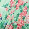 imageGRACE KARIN 2025 Womens Summer Floral Print Flowy A Line Maxi Dresses Sleeveless Smocked Off Shoulder DressGreen Pink