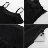 imageGRACE KARIN 2025 Eyelet Summer Casual Dresses for Women Spaghetti Strap Beach Sun Dress A Line Midi DressesBlack