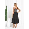 imageGRACE KARIN Sundresses for Women 2025 Summer Casual Maxi Dress Sleeveless Flowy Long Beach Vacation Sundress with PocketBlack