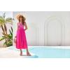 imageGRACE KARIN Sundresses for Women 2025 Summer Casual Maxi Dress Sleeveless Flowy Long Beach Vacation Sundress with PocketRose Red