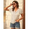 imageGRACE KARIN Womens Short Sleeve Cardigan 2025 Summer Crochet Cardigans for Women Lightweight Shrugs Sweaters TopsApricot
