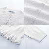 imageGRACE KARIN Girls Long Sleeve Cardigan Sweater Girls Button Closure Knitted Cable Cardigan 512YSnowwhite