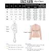 imageGRACE KARIN Womens Casual Draped Open Front Cropped Cardigan Long Sleeve Sweater Peplum Knit OutwearPurple