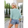 imageGRACE KARIN Womens Crochet Summer Cardigan Shrug 2024 Lightweight Open Front HollowOut Batwing Cardigan Sweater OutwearLight Green