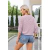 imageGRACE KARIN Womens Crochet Summer Cardigan Shrug 2024 Lightweight Open Front HollowOut Batwing Cardigan Sweater OutwearPink