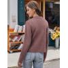 imageGRACE KARIN Women Sweater Blazer Casual Work Croppped Cardigan Lightweight Button Front Short Knit Blazer Jacket SXXLSlate Rose