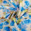 imageGRACE KARIN Womens 2024 Floral Summer Long Midi Dress V Neck Short Sleeve Ruffle Tiered Layered Boho Swing DressesYellow Blue Floral