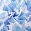 imageGRACE KARIN Womens 2024 Summer Beach Dress Floral V Neck Tie Front Spaghetti Strap Flowy Long Dress Boho Maxi DressWhite Blue Floral